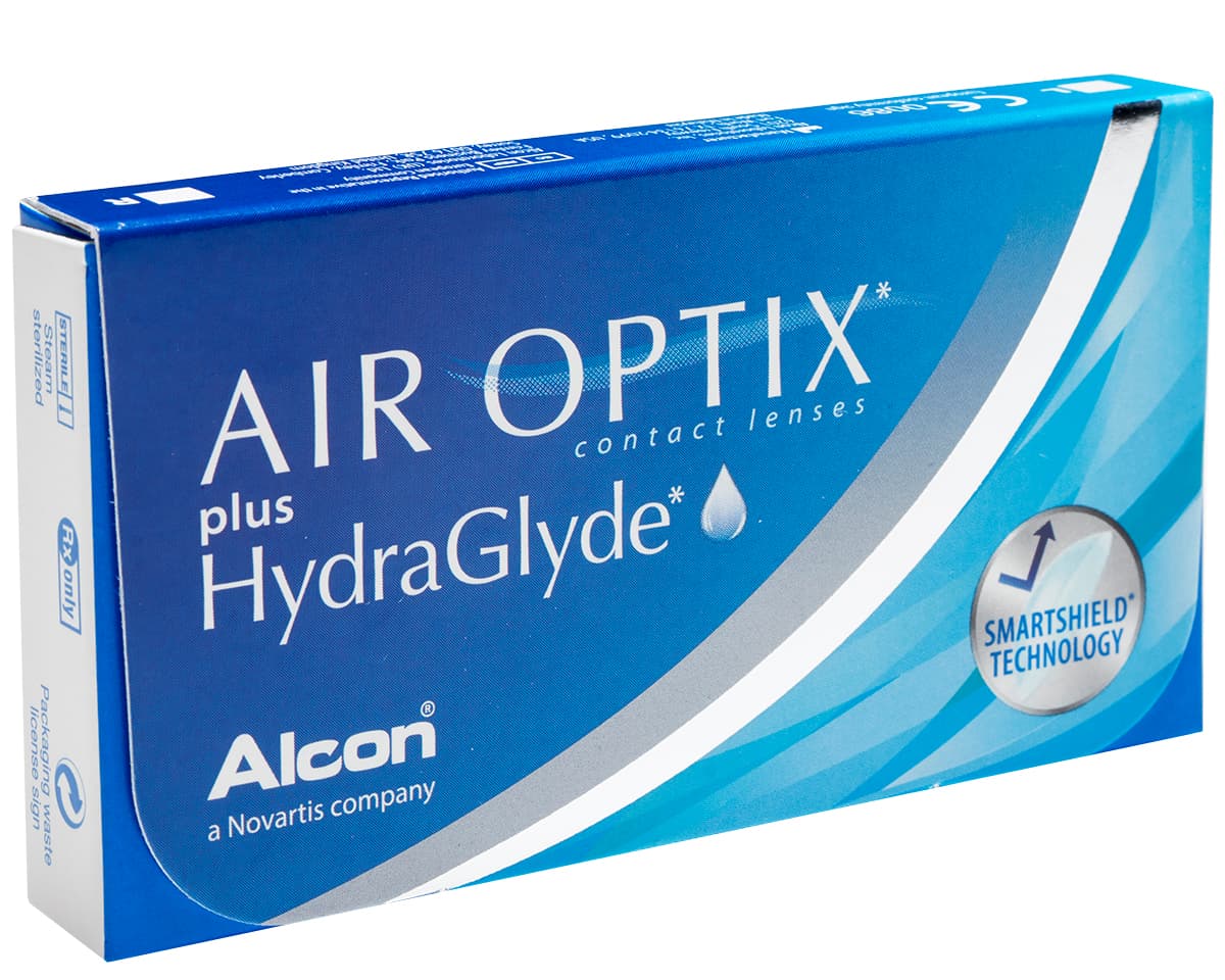 Контактная линза Air Optix plus HydraGlyde